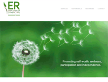 Tablet Screenshot of erconsulting.ca